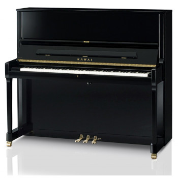 KAWAI K 500 Noir laque - 130cm - Mecanique Millenium III - Ralentisseur - Serrure