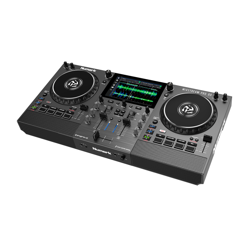 NUMARK MIXSTREAM-PRO-GO système dj autonome 2 voies streaming wifi hp batterie