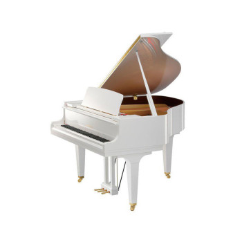 KAWAI GL10 Blanc laque - 153cm - Mecanique Millenium III - Ralentisseur