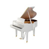 KAWAI GL10 Blanc laque - 153cm - Mecanique Millenium III - Ralentisseur