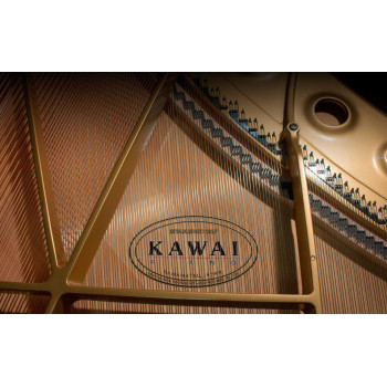 KAWAI GL10 Blanc laque - 153cm - Mecanique Millenium III - Ralentisseur