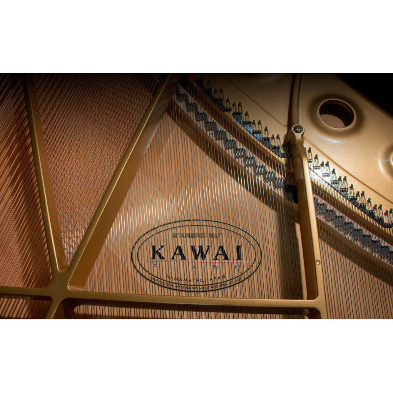 KAWAI GL10 Blanc laque - 153cm - Mecanique Millenium III - Ralentisseur