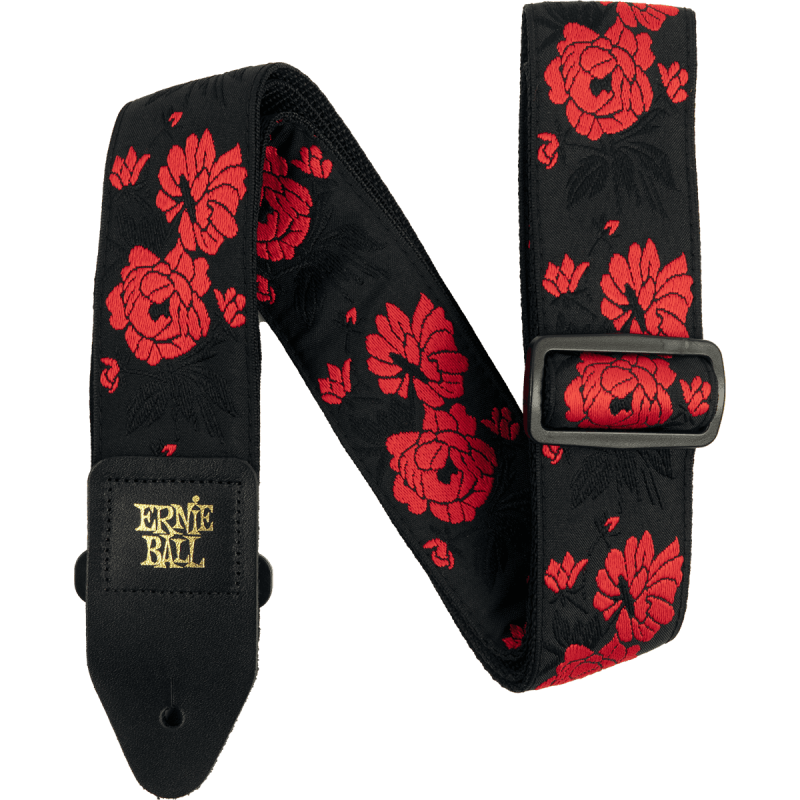 ERNIE BALL 5335 sangle jacquard tango rose