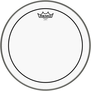 REMO PS-0314-00 peau pinstripe transparente 14 pour tom/ caisse claire/ tom sur pieds