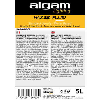 ALGAM LIGHTING HAZ-WBS-5L liquide brouillard wb standard 5l