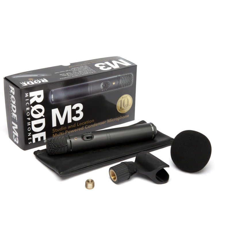 RODE M3 Micro de scène Noir