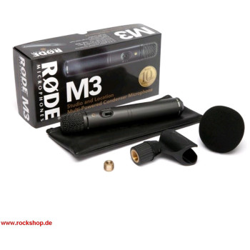 RODE M3 Micro de scène Noir