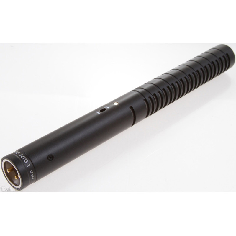 RODE NTG1 Micro canon Noir