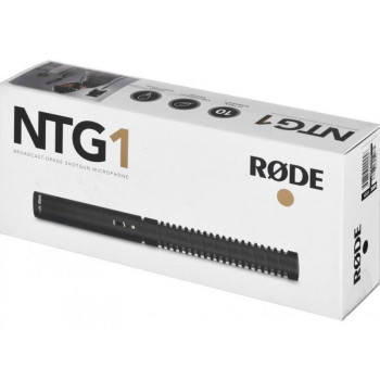 RODE NTG1 Micro canon Noir