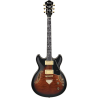 IBANEZ AS93QMSPDBS Dark Brown Sunburst Guitare electrique