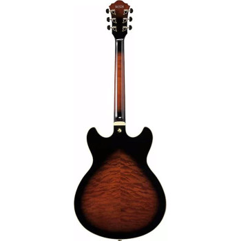 IBANEZ AS93QMSPDBS Dark Brown Sunburst Guitare electrique