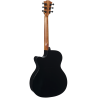 LAG T118ACE-BLK auditorium cutaway electro black