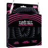 ERNIE BALL 6044 cables instrument torsades jack/jack 9m noir