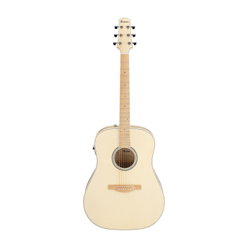 IBANEZ AAD77M1EOAW Open Pore Antique White Guitare electrique