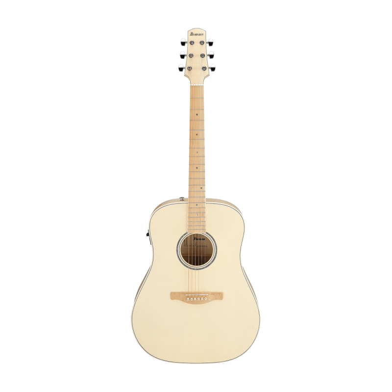 IBANEZ AAD77M1EOAW Open Pore Antique White Guitare electrique