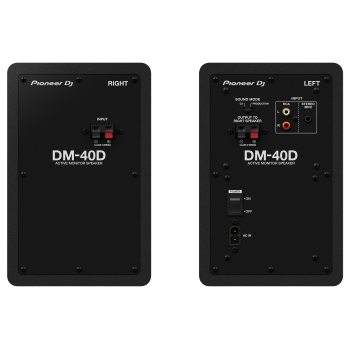 PIONEER DJ DM-40D 4" Enceintes monitoring la paire