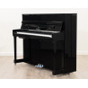 KAWAI K 200 ATX4 Noir Brillant accastillage silver (Chrome) 114cm Systeme Silencieux ATX4ATX4 GARANTI 5 ANS SUR SITE CLIENT