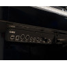 KAWAI K 200 ATX4 Noir Brillant accastillage silver (Chrome) 114cm Systeme Silencieux ATX4ATX4 GARANTI 5 ANS SUR SITE CLIENT