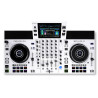 DENON DJ SCLIVE4-WH système dj autonome 4 voies avec écran tactile 7" blanc