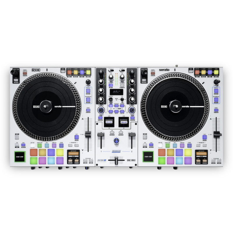 RANE DJ ONE-MKII contrôleur dj pro 2 voies plateaux motorisés stems fx