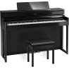 ROLAND HP704-PE piano noir laque