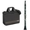 YAMAHA YCL255S clarinette sib/resine/etui clarin.etude cle . argente/t . baudru