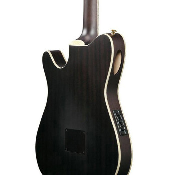IBANEZ TOD10NTKF Transparent Black Flat Guitare electrique