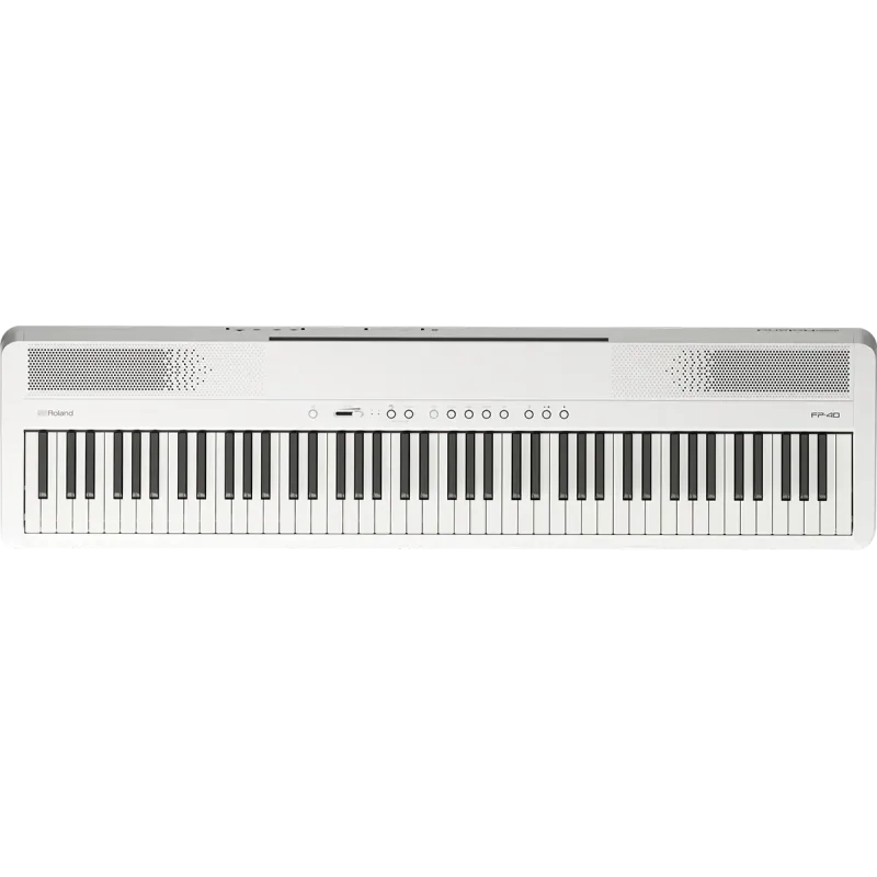 ROLAND FP-40 blanc piano numerique portable