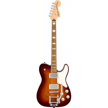 SQUIER Paranormal Troublemaker Telecaster Deluxe Bigsby - Honey Sunburst