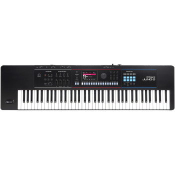 ROLAND JUNO-D7 76 key synthesizer avec zen-core sound engine roland cloud expandability
