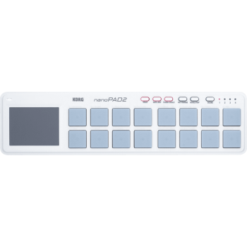 KORG NANOPAD2-WH contrôleur 16 pads nanopad 2 wh