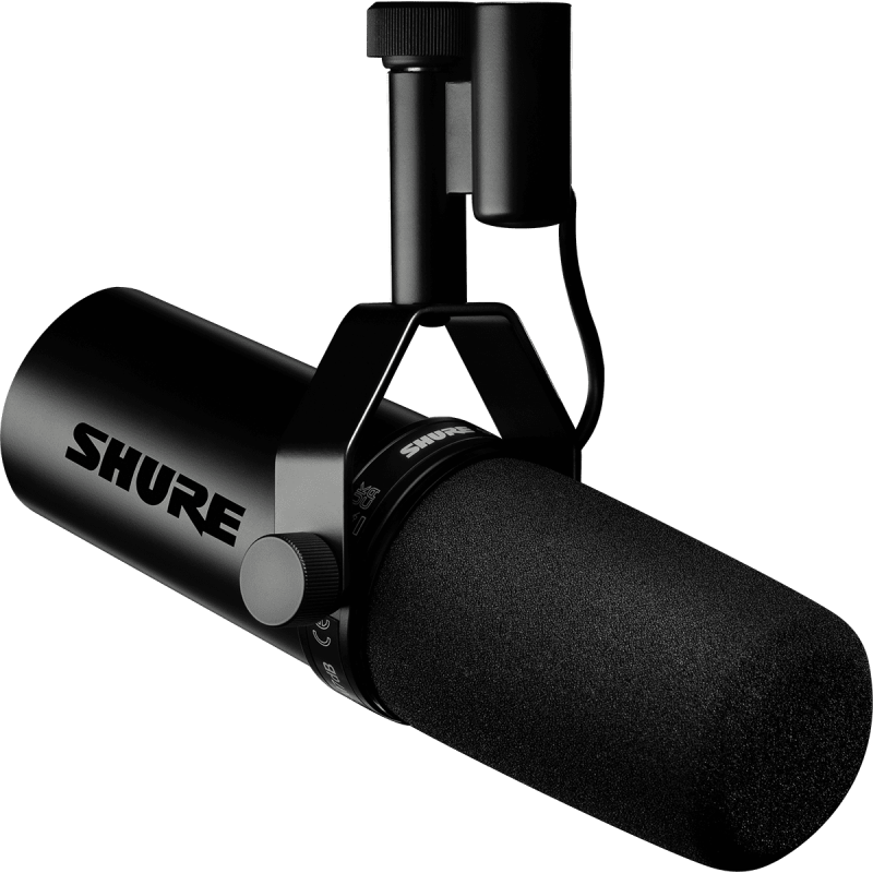 SHURE SM7DB microphone broadcast dynamique avec préamp
