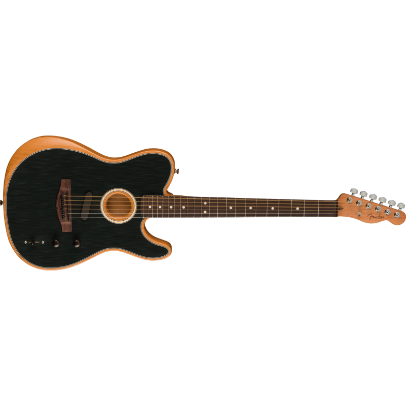 FENDER Acoustasonic Player Telecaster touche palissandre Brushed Black