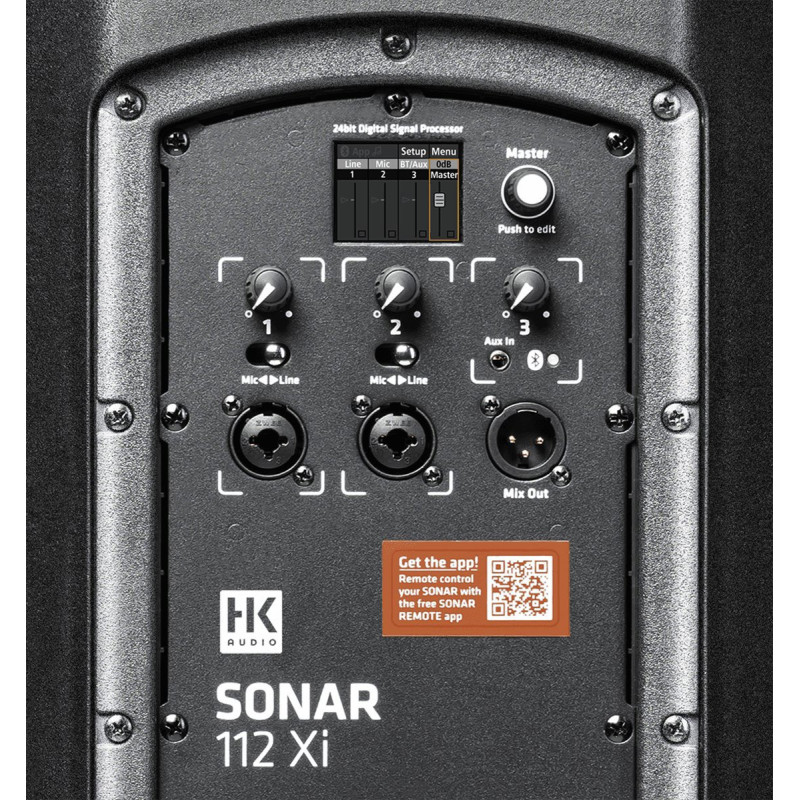 HK AUDIO SONAR-112XI enceinte amplifiée 12" bluetooth