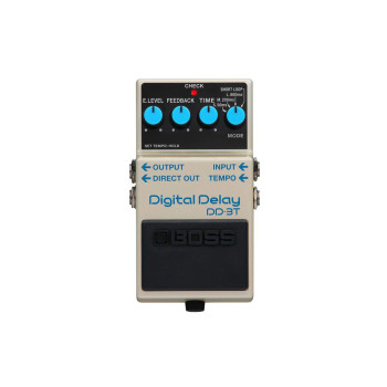BOSS DD-3T iconic digital delay upgraded avec tap tempo control