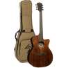 LAG SAUVAGE-ACE guitare acoustique sauvage auditorium pan coupé électro