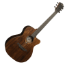 LAG SAUVAGE-ACE guitare acoustique sauvage auditorium pan coupé électro