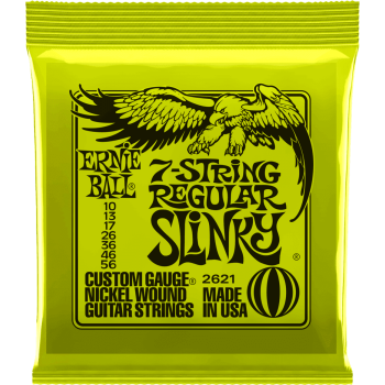 ERNIE BALL 2621 regular slinky 7 cordes 10-56