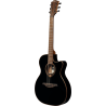 LAG T118ASCE-BLK auditorium slim cutaway electro black