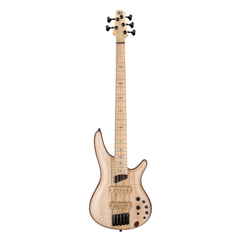 IBANEZ SR5FMDX2 NTL Natural Low Gloss basse 5c. avec housse