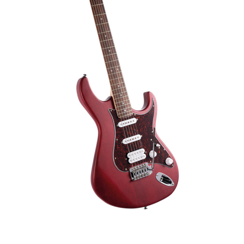 CORT G110OPBC guitare cort g110 bordeaux pores ouverts