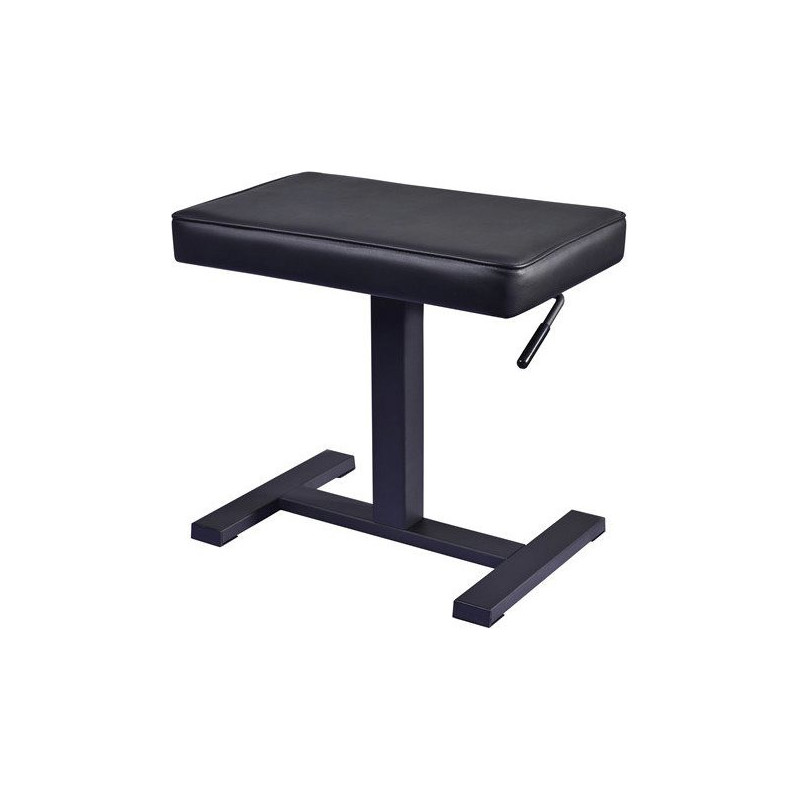 GOLIATH PB300-BKM SBK banquette hydraulique mono pied noir mat Skai noir