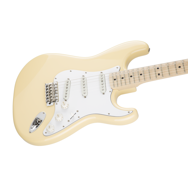 FENDER Yngwie Malmsteen Stratocaster Scalloped touche erable Vintage White