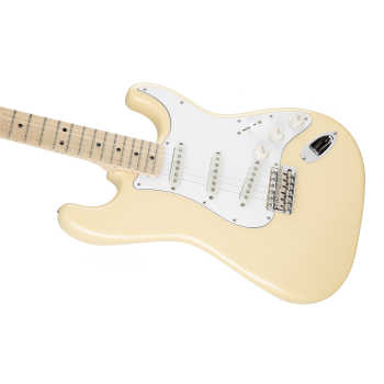 FENDER Yngwie Malmsteen Stratocaster Scalloped touche erable Vintage White