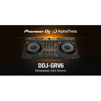 PIONEER DJ Alphatheta DDJ GRV6 Controleur DJ 4 voies