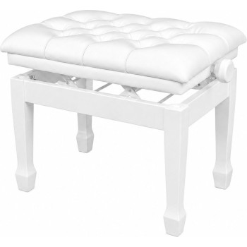 GOLIATH PB500-WHP SWH banquette Concert laque blanc Skai blanc