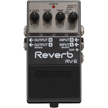 BOSS RV-6 compact reverb avec 8 modes