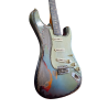 FENDER CUSTOM SHOP Stratocaster 63 Lake Placid Blue over Sunburst Masterbuilt Dale Wilson