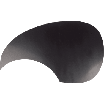 YELLOW PARTS EZ1111B pickguard folk forme goutte d'eau noir