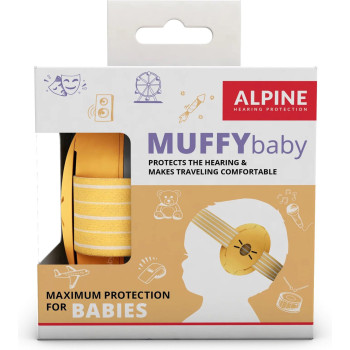 ALPINE MBABY-YE casque alpine muffy baby jaune